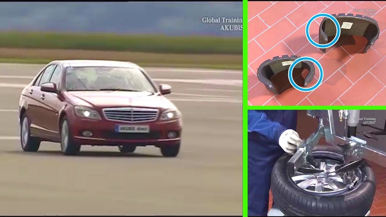 Mercedes-Benz zeigt: So werden MOE-Reifen professionell montiert!