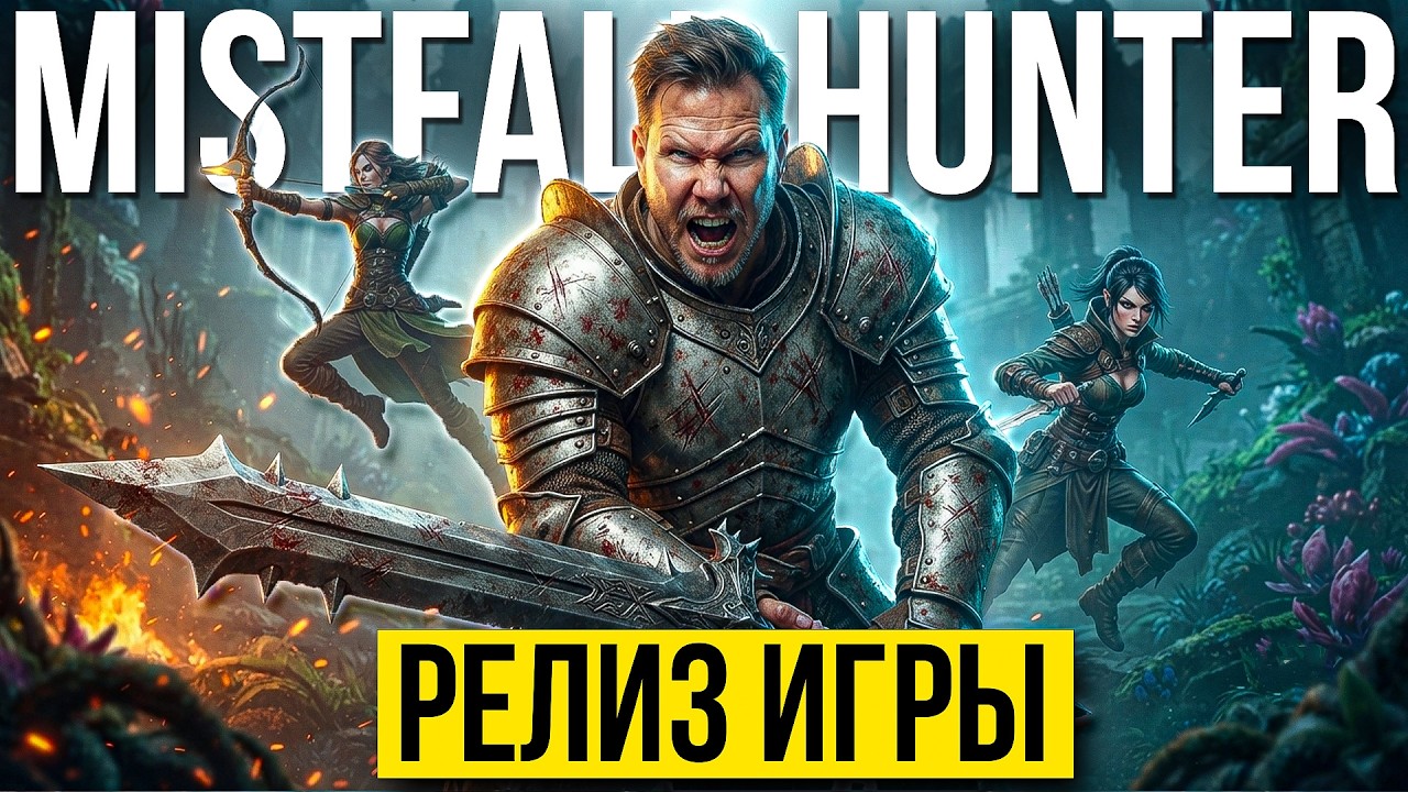 Mistfall Hunter - вышел в релиз! Покупать или нет? Обзор и первый взгляд!