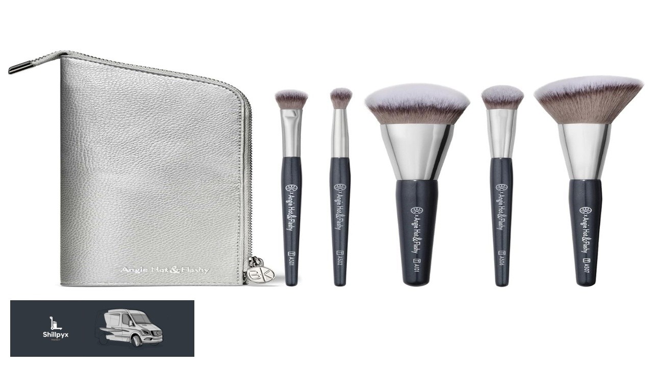 Набор кистей для путешествий BK BEAUTY BRUSHES ANGIE HOT & FLASHY