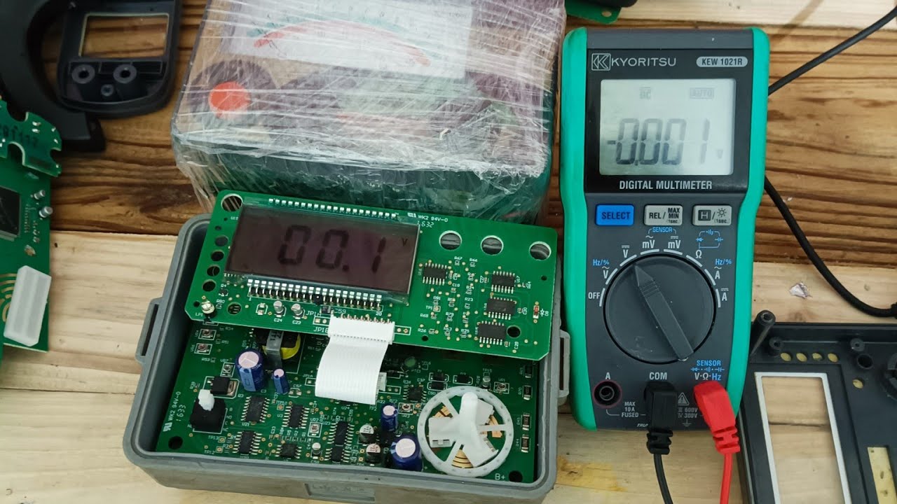 Air menyelundup! perbaikan kyoritsu digital earth tester 4105A error #listrik #kyoritsu #earth