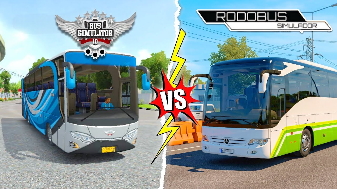 I Compared BUSSID & RODOBUS - You Won't Believe the Results! 😱
