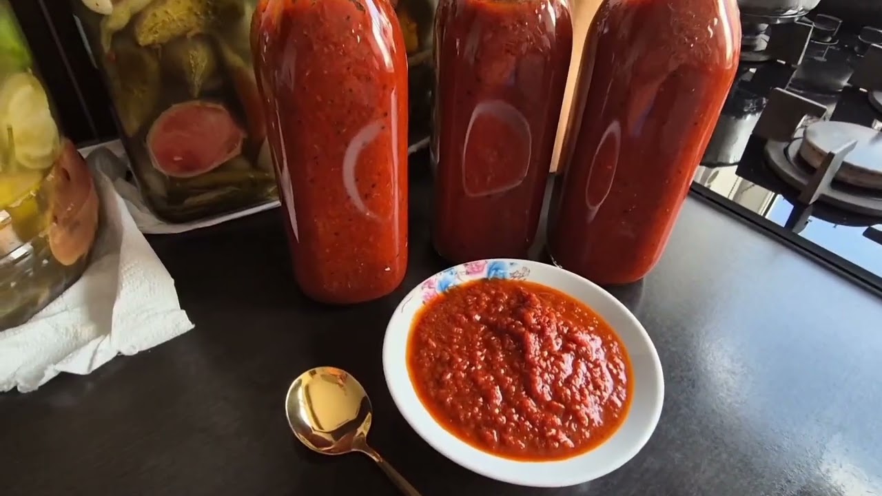 Sos de rosii  #tomate #cuisine_marocaine #tarifler #recipe 