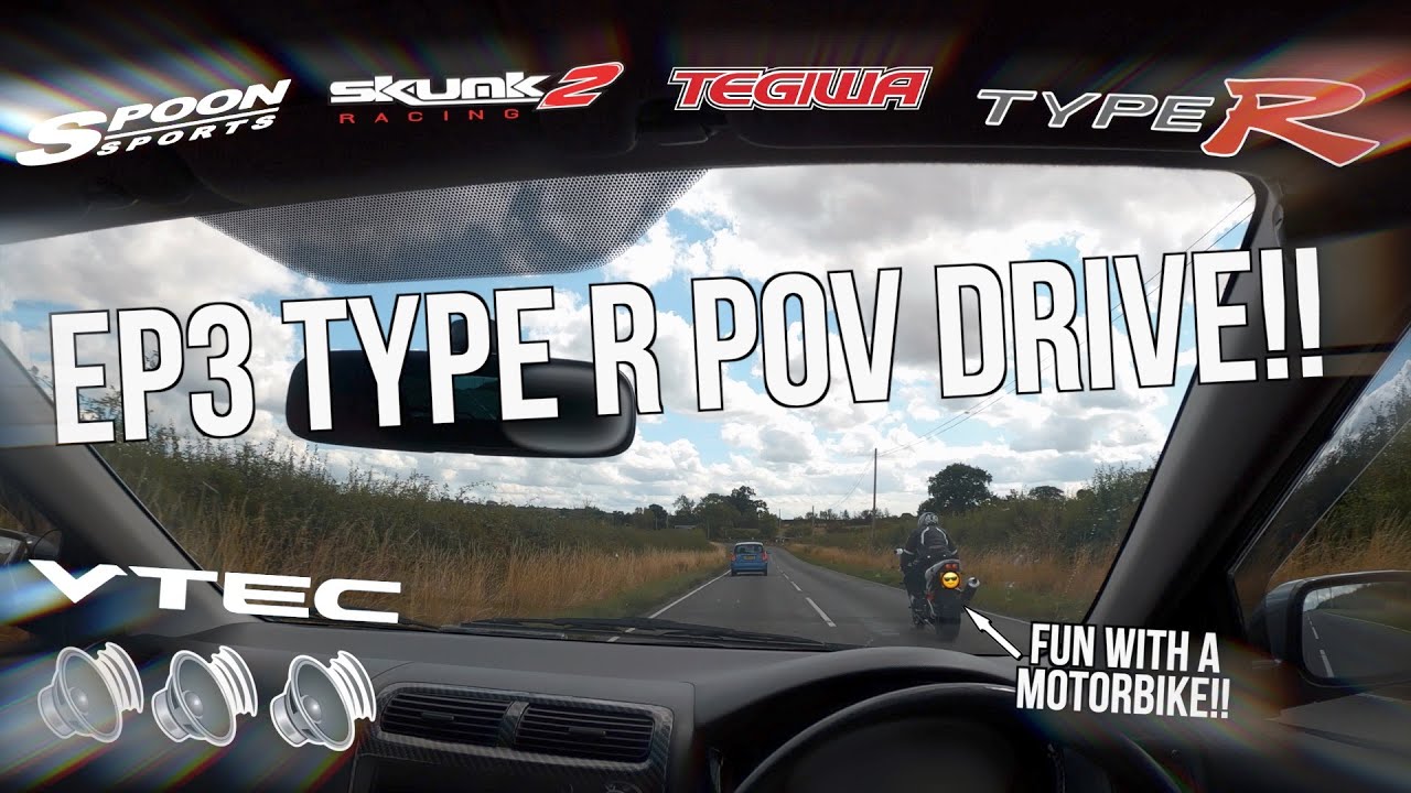 Mapped Civic Type R EP3 4K POV Drive With AUDIO!! Spoon N1, Tegiwa Intake, Skunk2 Ultra Inlet