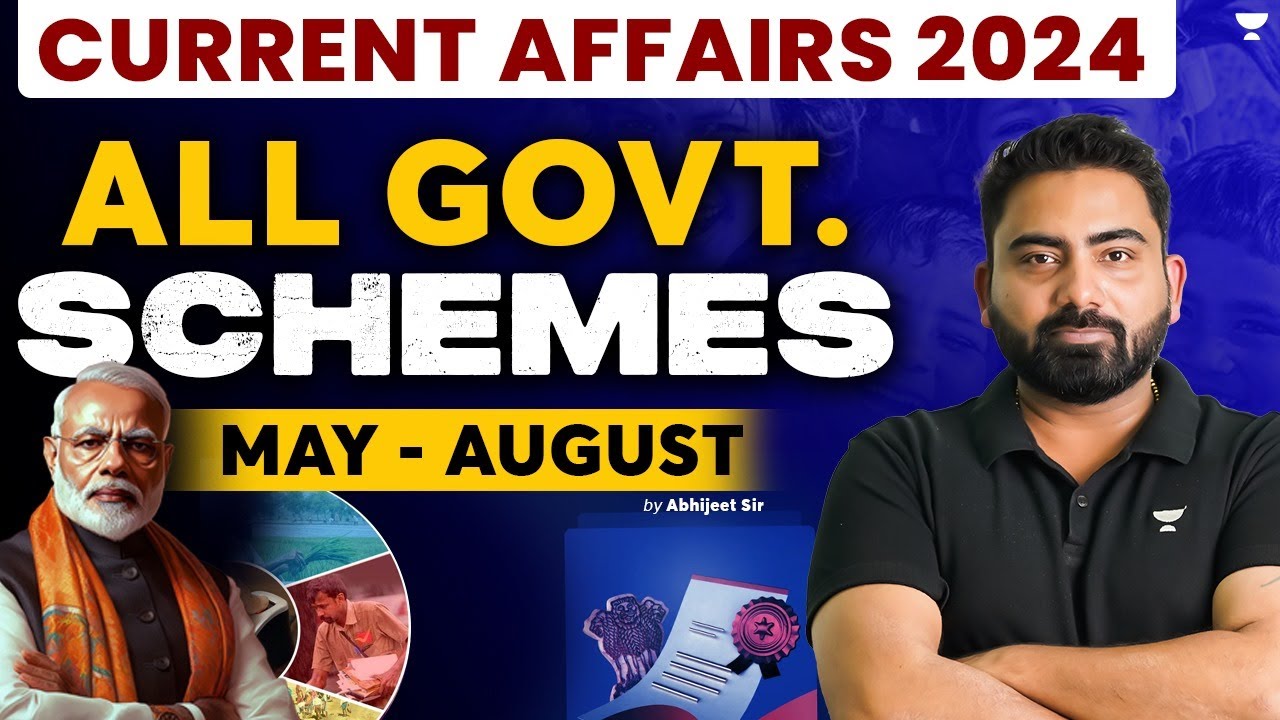 All Government Schemes Explained | Scheme Current Affairs | Current Affairs 2024 | By Abhijeet Sir