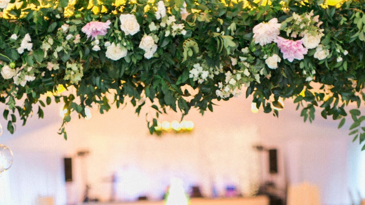 How to Treat a Tent with Greenery (Other than Smilax)
