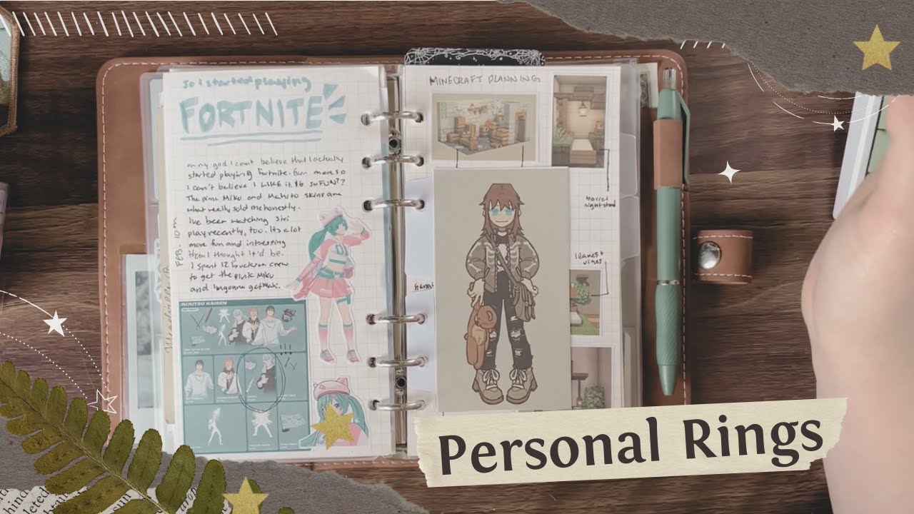☾ oops im back in personal rings | how i set up commonplace, journaling