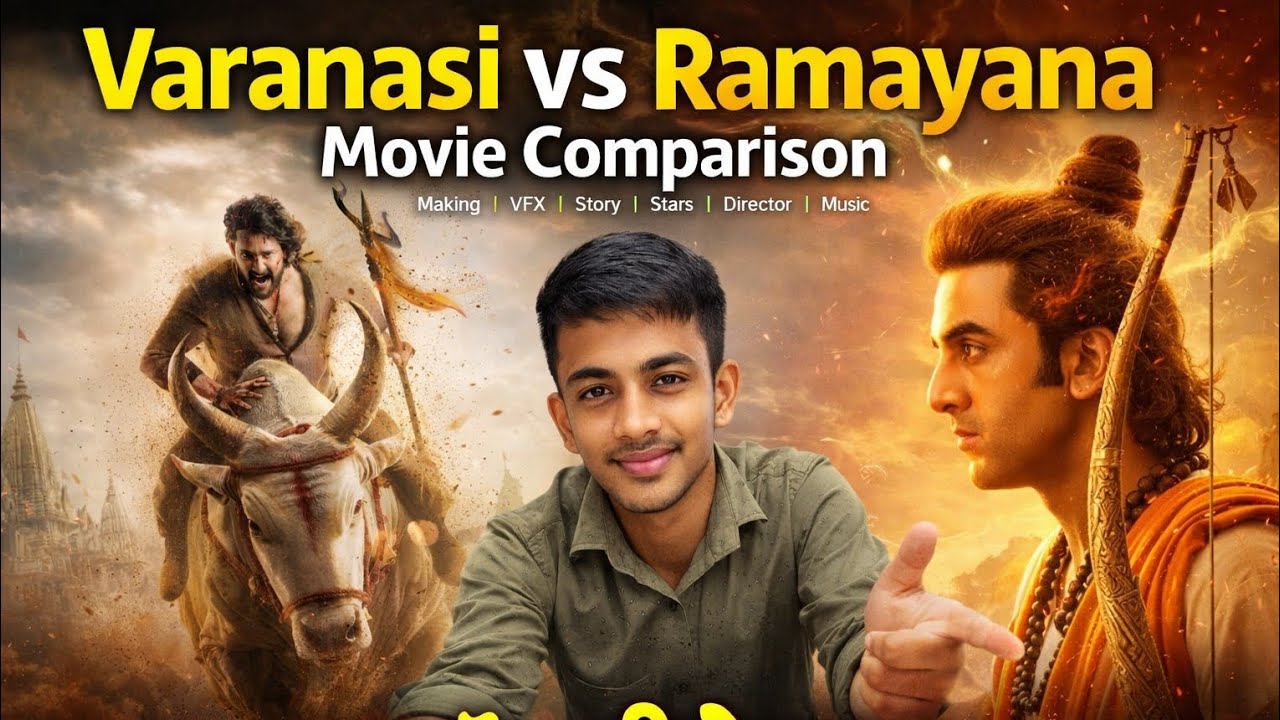 Varanasi vs Ramayana Movie Comparison | Making, VFX, StoryStar Cast,Director & Music Full Analysis|
