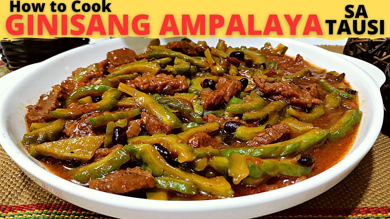 GINISANG AMPALAYA | Sa TAUSI | How To Cook GINISANG AMPALAYA | Amapalaya With Tausi