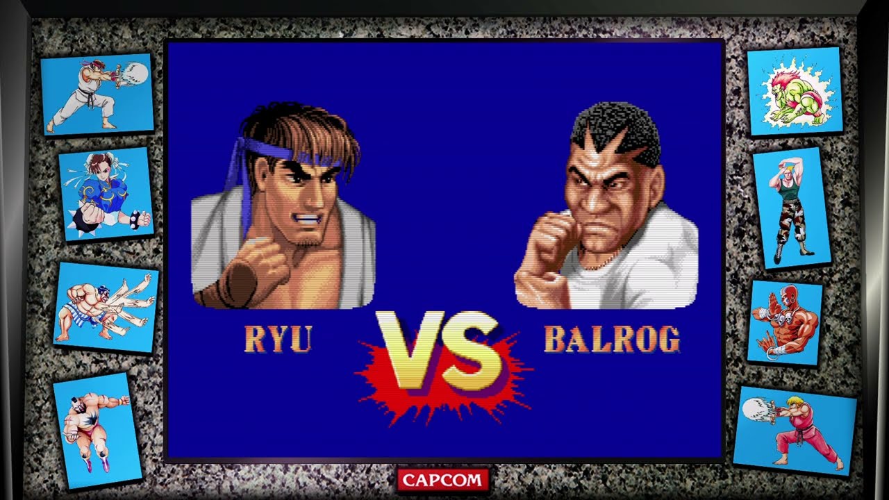 Street Fighter 30th Anniversary Collection - Street Fighter II Champion Edition - Ryu (Blue)