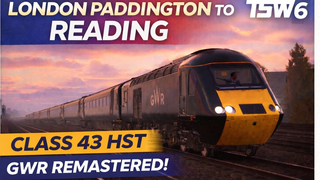 Train Sim World 6 | Class 43 HST | London Paddington to Reading | GWE Remastered
