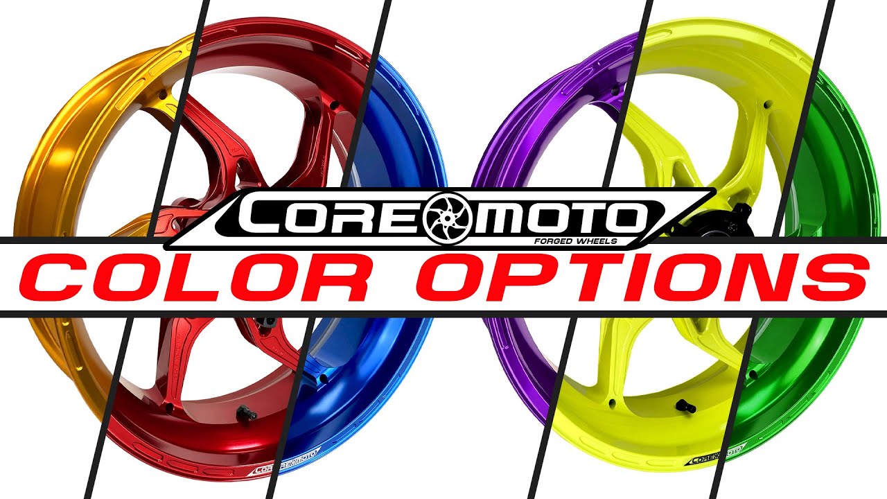 Core Moto Forged Wheel Colors