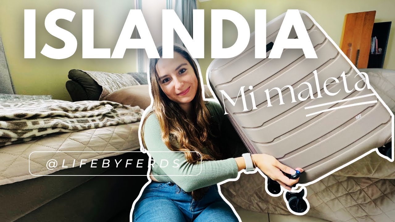 ¿Qué llevo en MI MALETA A ISLANDIA? 🇮🇸 Tips de Viaje y Organización