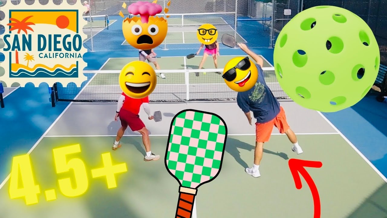 This is what 4.5+ Pickleball Looks Like in San Diego