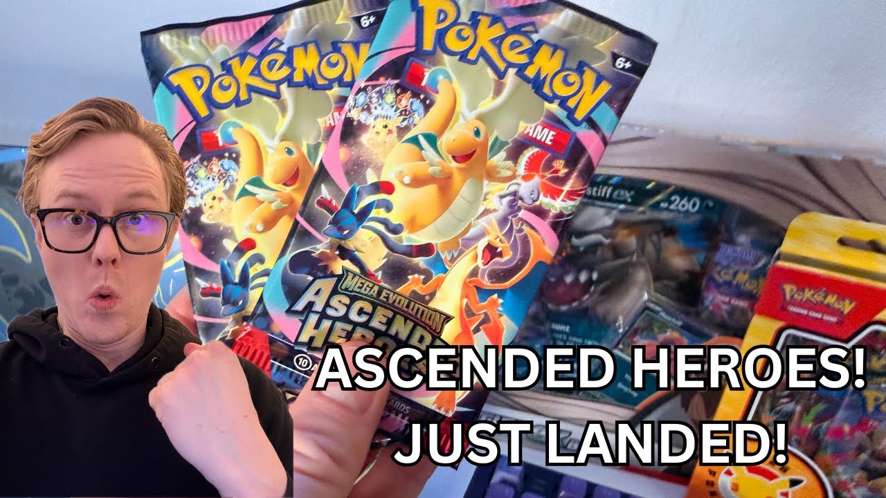 Ascended Heroes are finally HERE! |  Blister Packs 🔥