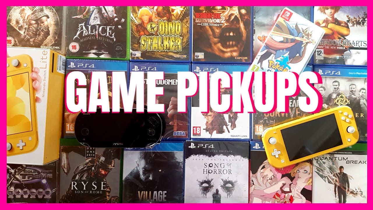 Video Game Pickups : Over 20+ Games on Nintendo Switch . PS2 . PS3 . PS4  . PS Vita & Xbox360