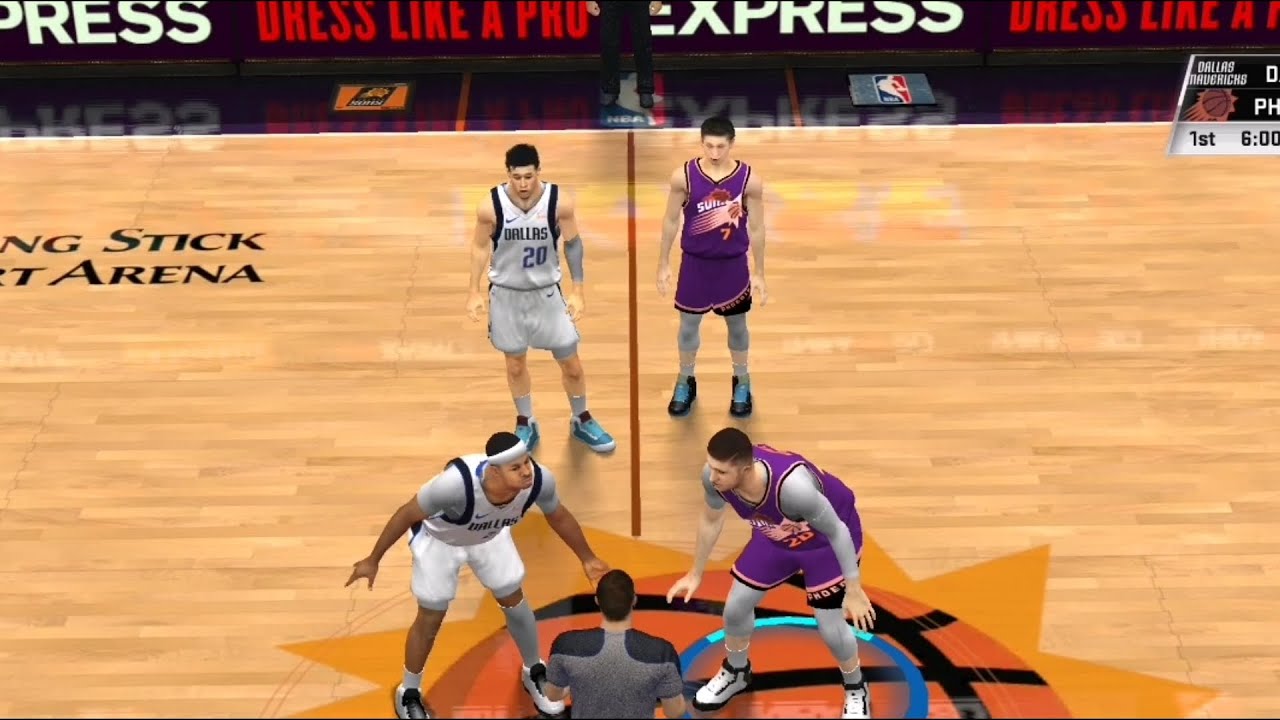 NBA 2K24 Mobile Gameplay :Suns vs Dallas (Mod2k20 to 24)