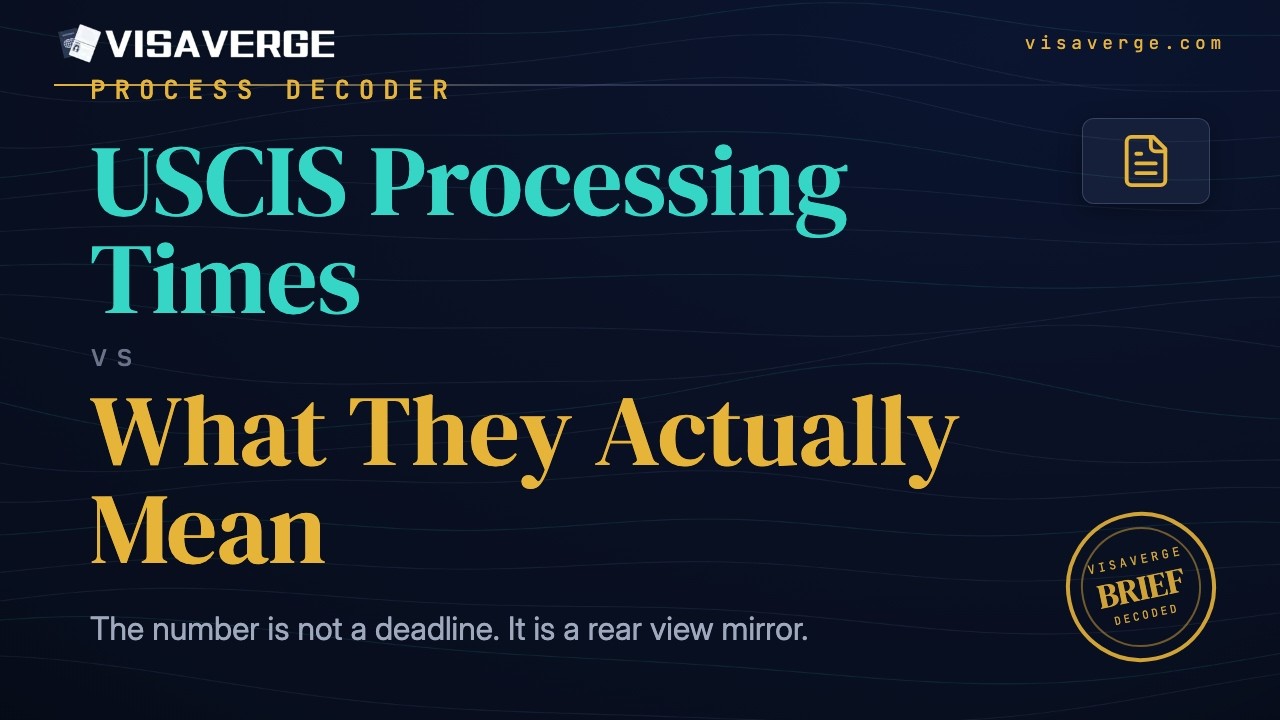 How to Actually Read USCIS Processing Times