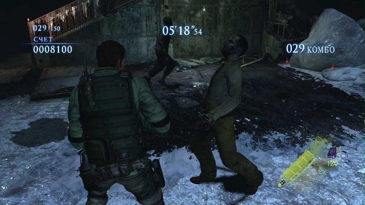 Resident Evil 6 (PS5) The Mercenaries Duo Mining the Depths Chris&Carla 1,173k