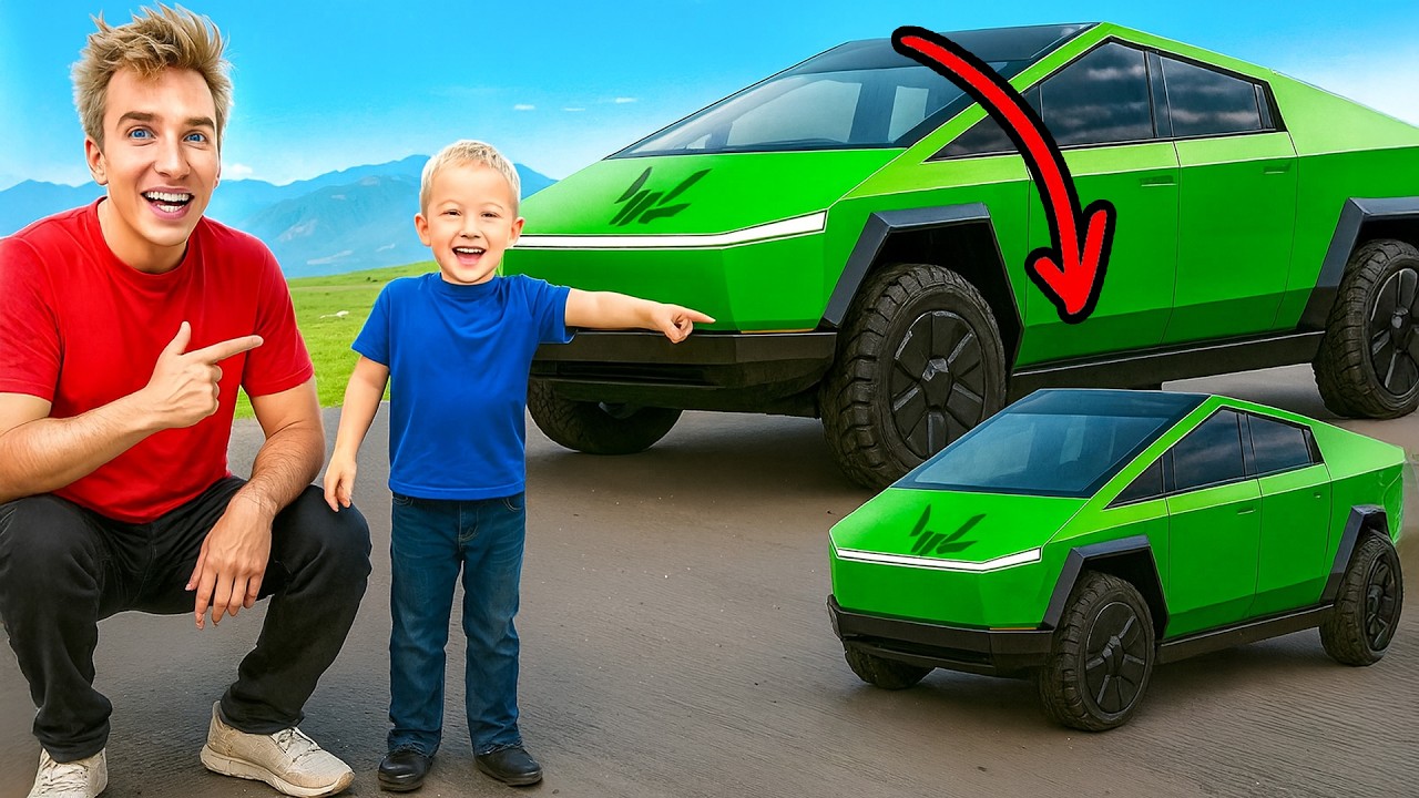 Racing World's Fastest MINI TWIN Cybertruck!