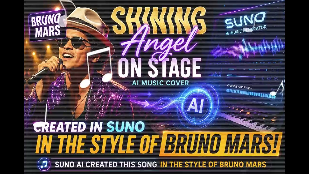 🔥 BRUNO MARS STYLE REIMAGINED BY SUNO &mdash; This AI Track Sounds BETTER Than The Original?!