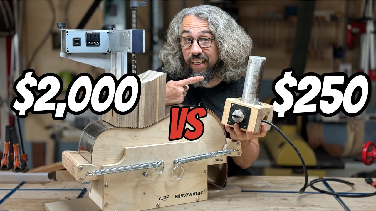 Do You Really NEED a Side Bending Machine? Old-school Bending Iron vs. Stewmac Side Bending Machine