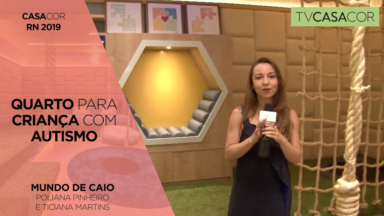 Quarto para criança de 5 anos com Transtorno do Espectro Autista: CASACOR RN 2019