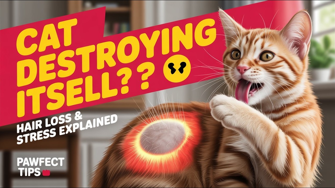 Cat Over-Grooming Causes & Solutions | Psychogenic Alopecia