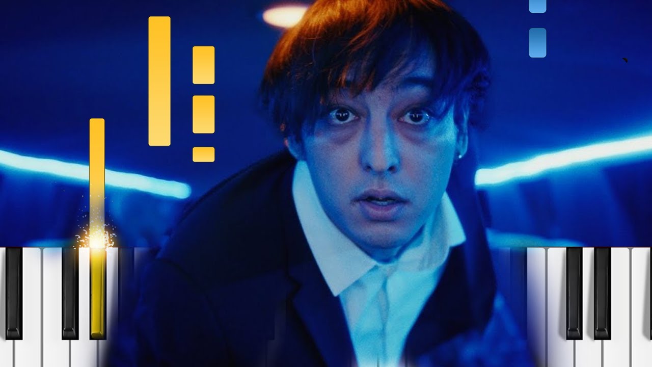 Joji - Run - EASY Piano Tutorial
