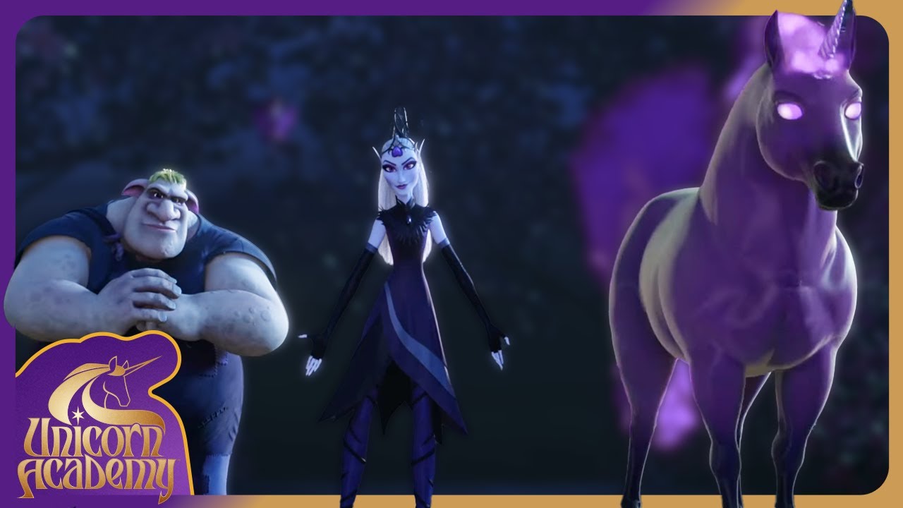 Meet the Grim Magic Unicorn | Unicorn Academy 🦄🌈 | Magical Cartoons for Kids