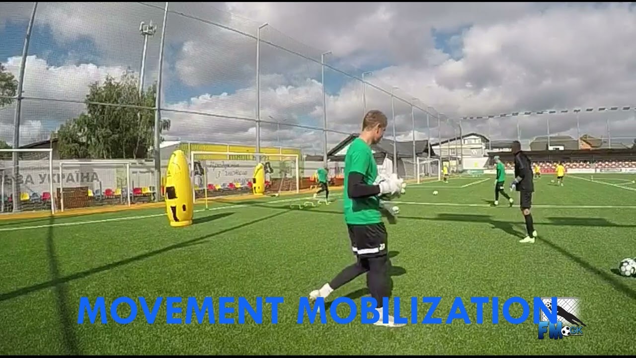 Goalkeeper training # 16. Speed. Coordination. Cross – finishing / Goal area protection.