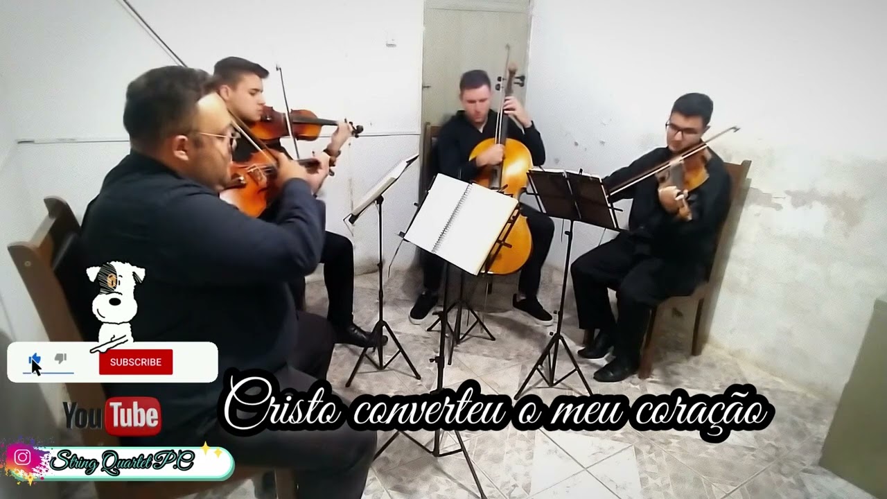 Hino CCB 115 - Minha Alma Engrandece ( Quarteto de Cordas )
