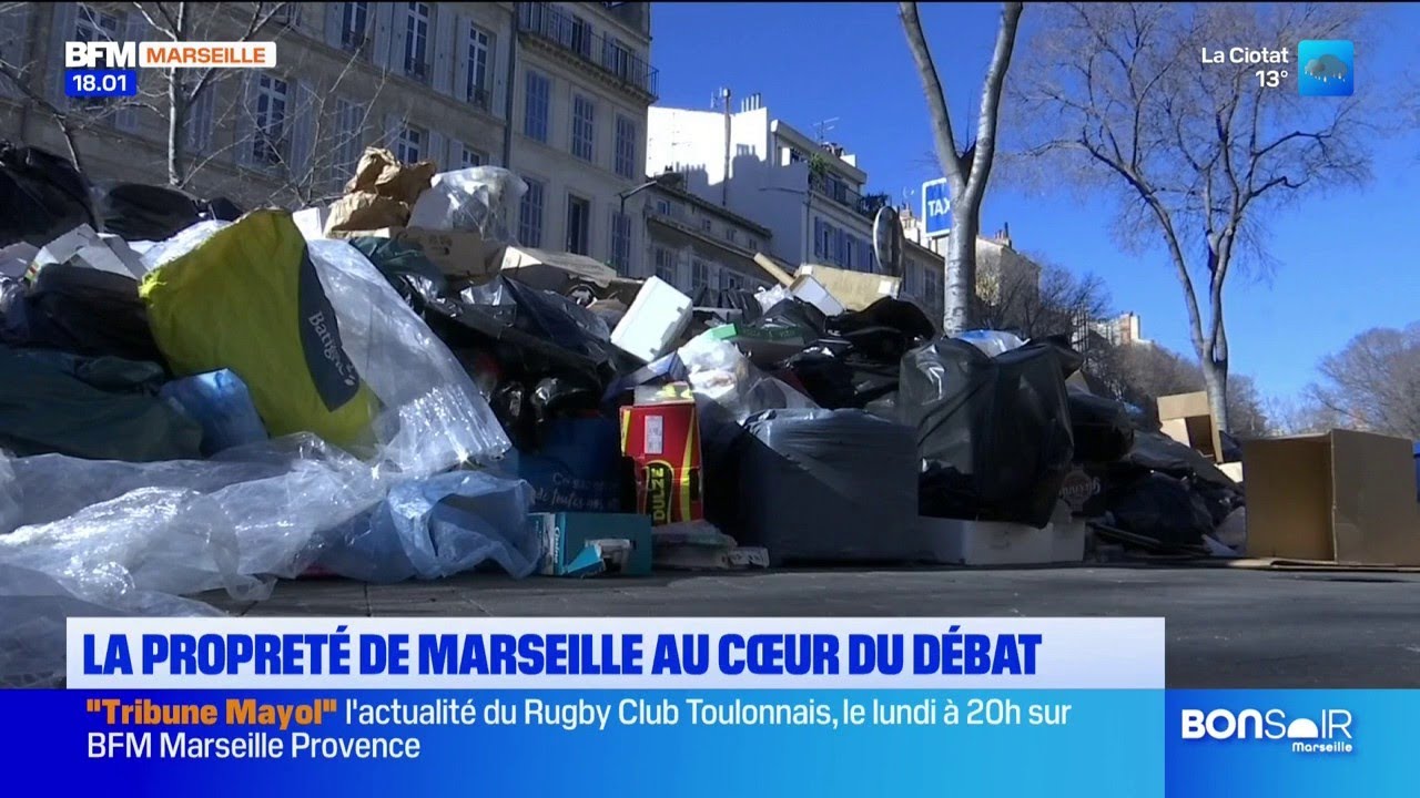 Municipales à Marseille : la propreté au cœur du débat