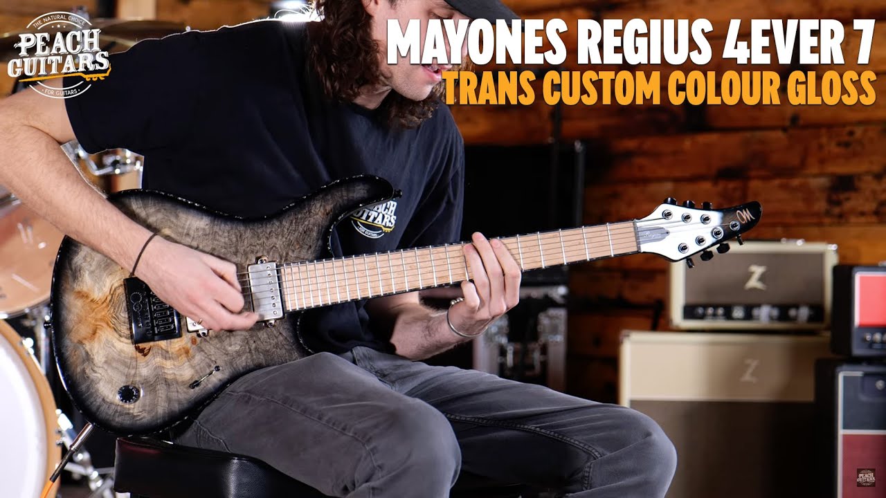No Talking...Just Tones | Mayones Regius 4Ever 7 w/Master Grade Buckeye Burl Top