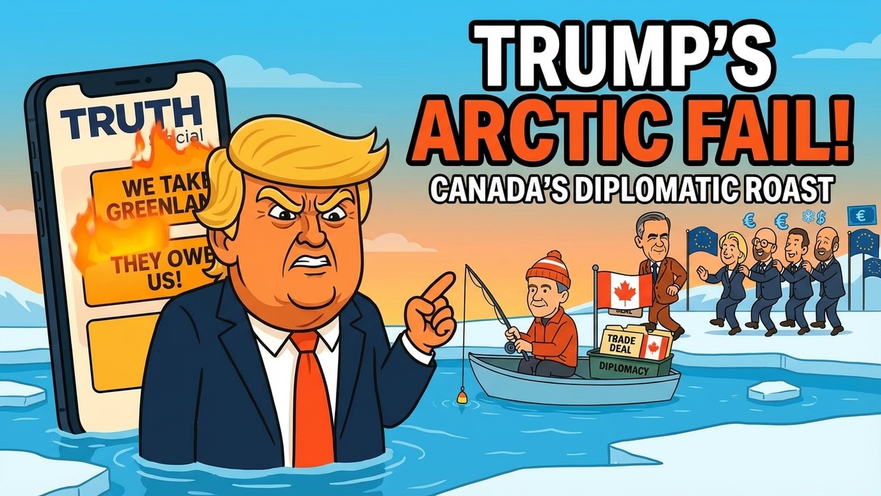 Trump ROASTED After Canada Secures Greenland Deal