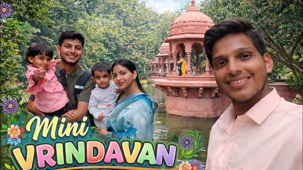 Mini Vrindavan in Palghar 😍 | Govardhan Ecovillage Tour | पालघर का मिनी वृंदावन ✨पालघर में वृंदावन 