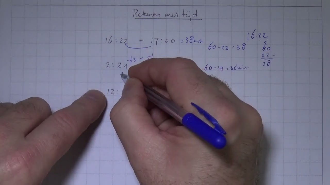 Rekenen Klas1 les3 5 Rekenen met tijd