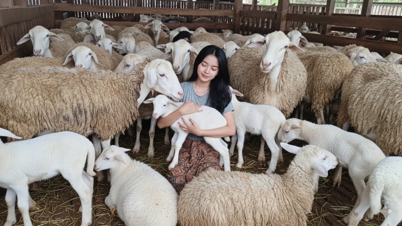 Kambing Lucu,Kambing Gunung didalam kandang,Kambing Lucu Joget!