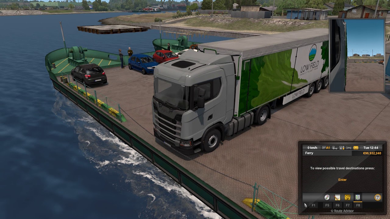 Euro Truck Simulator 2 - Road to the Black Sea | Constanta tp Galati