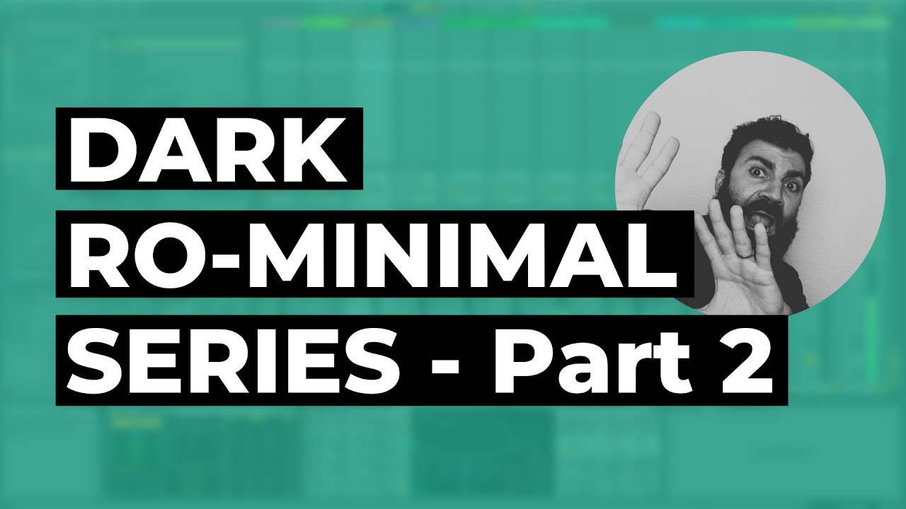 Dark abstract Rominimal track Start - Finish (Part 2 - Textures / Accoustic drums & more)