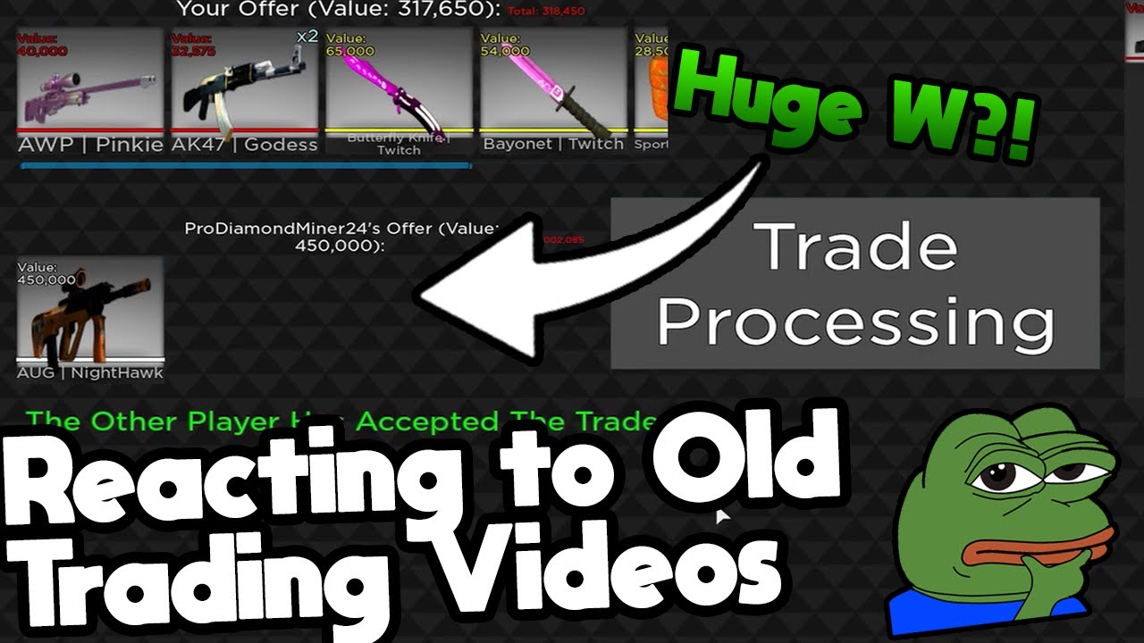 Reacting to Old Trading Videos! (HUGE W's AND L's)