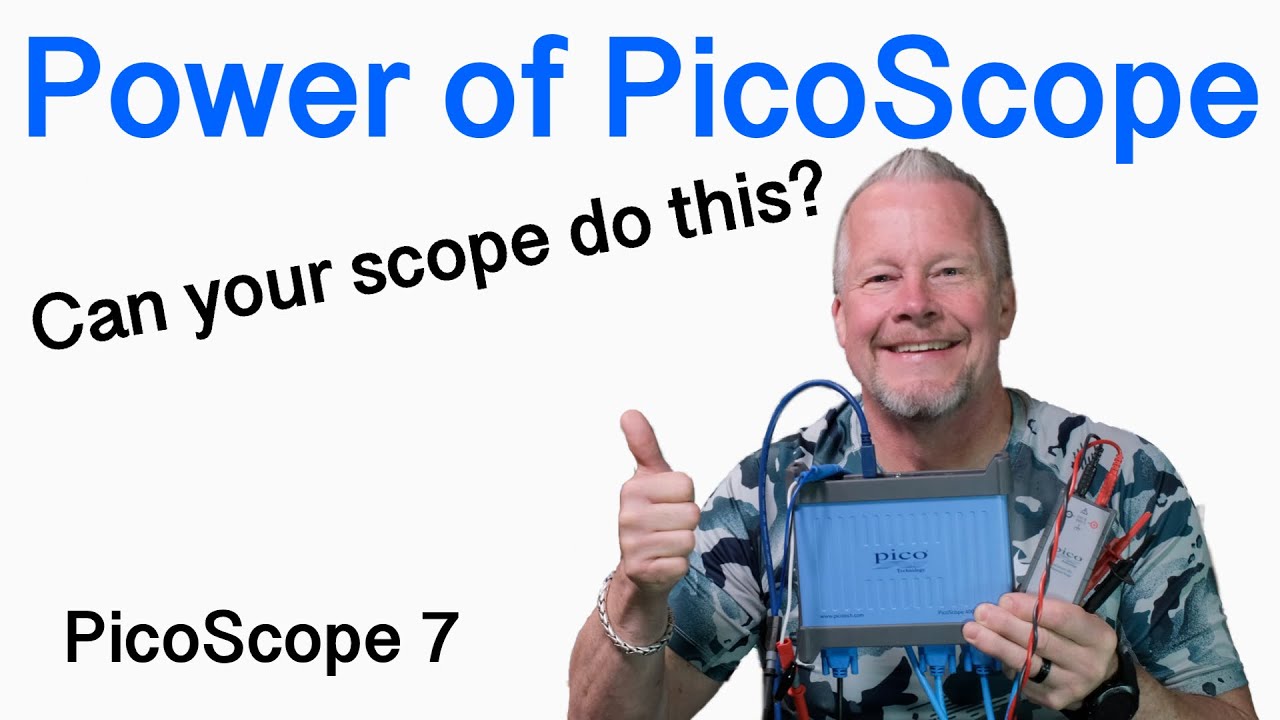 Power of Pico - can your oscilloscope do this? Picoscope 4444 #12Bitoscilloscope #bestoscilloscope
