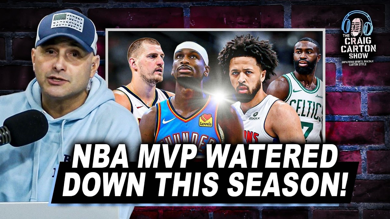 NBA MVP IS A JOKE! Useless Rules Around the Award? | The Craig Carton Show