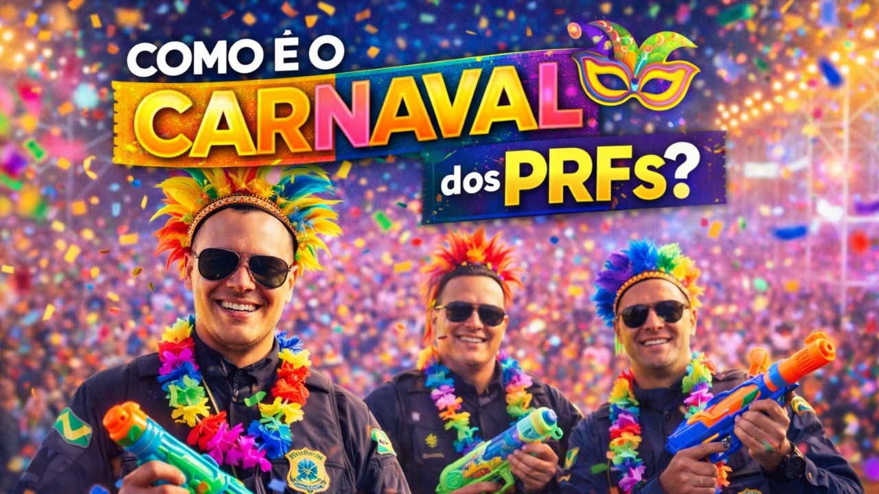 Carnaval como PRF: o que acontece?