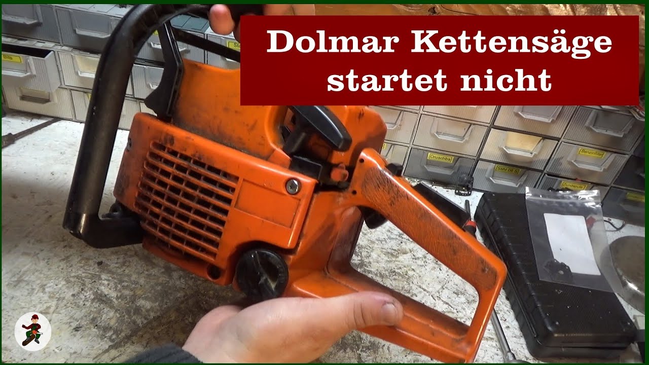 Dolmar Kettensäge startet nicht