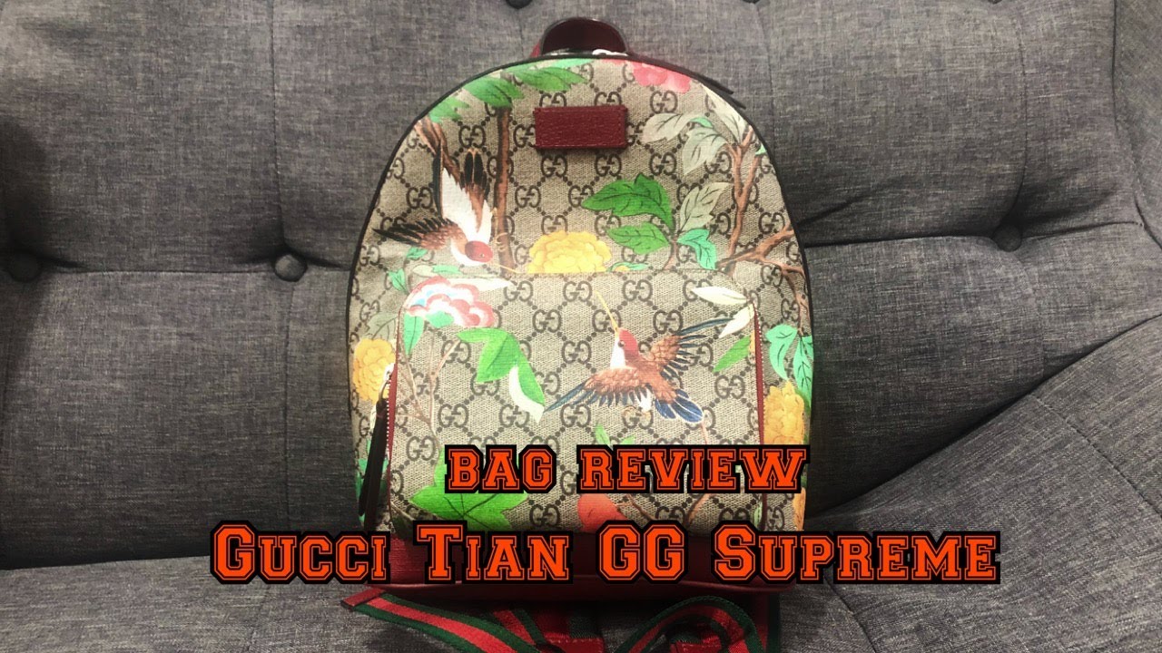 Gucci Tian Backpack Review