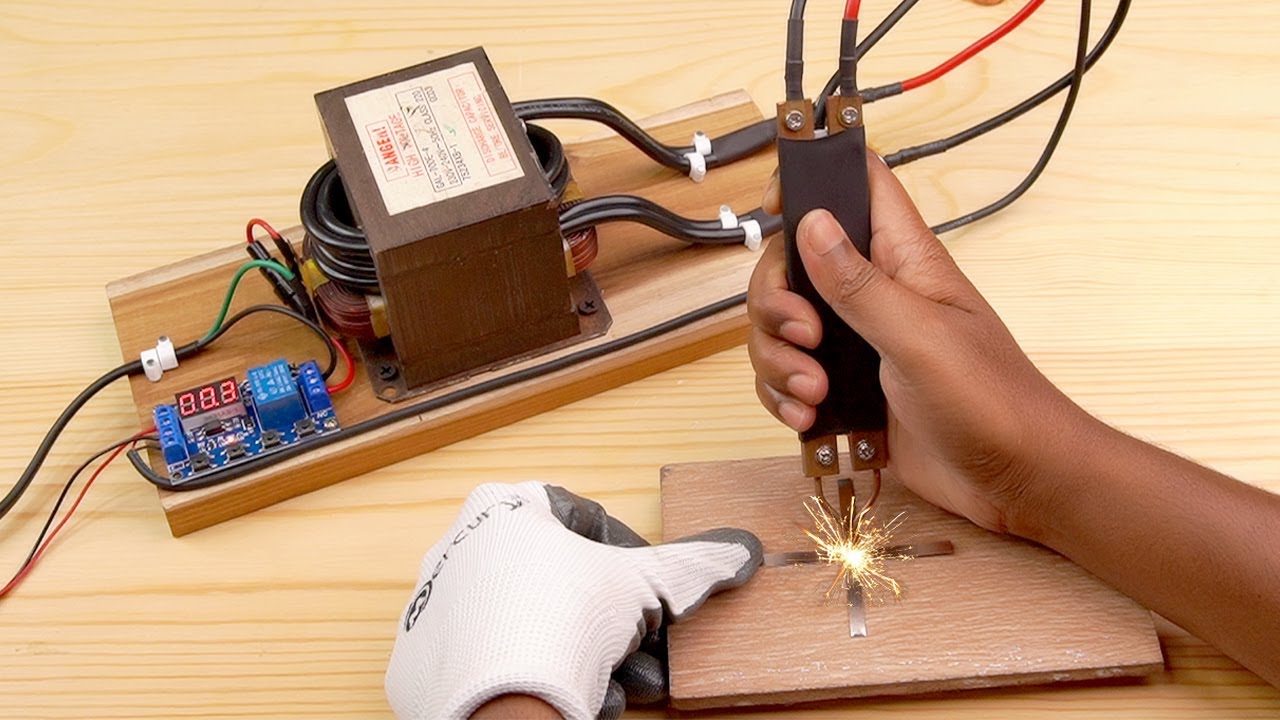 BUILD A DIY SPOT WELDING MACHINE