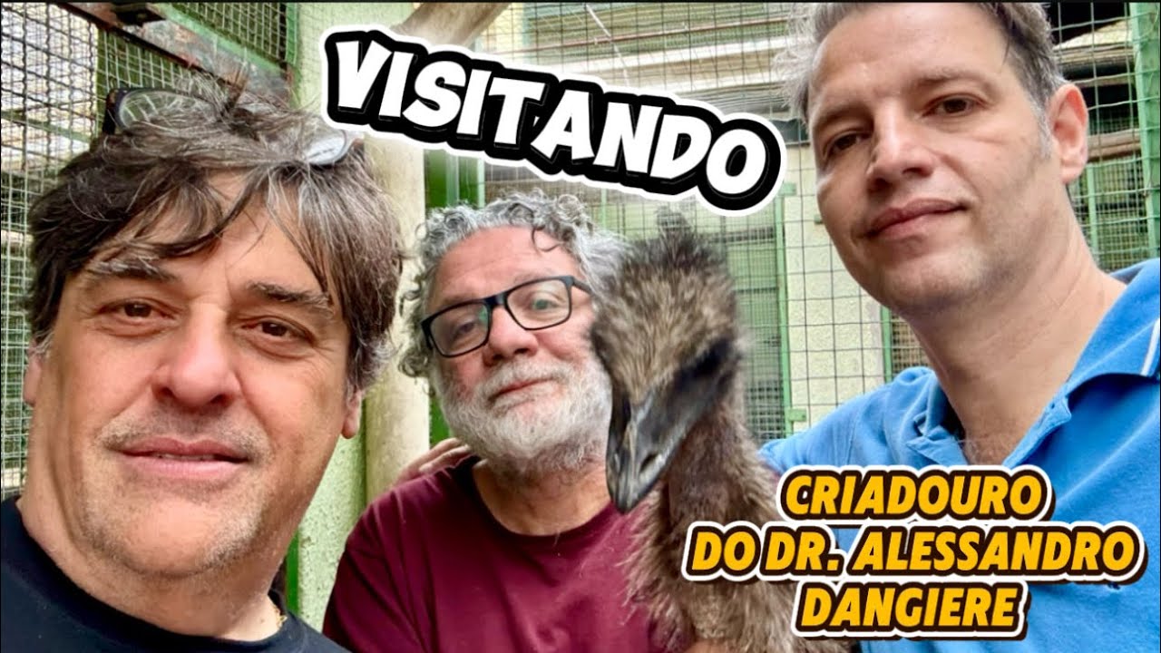 Visitando o Criadouro do Dr. Alessandro Dangiere
