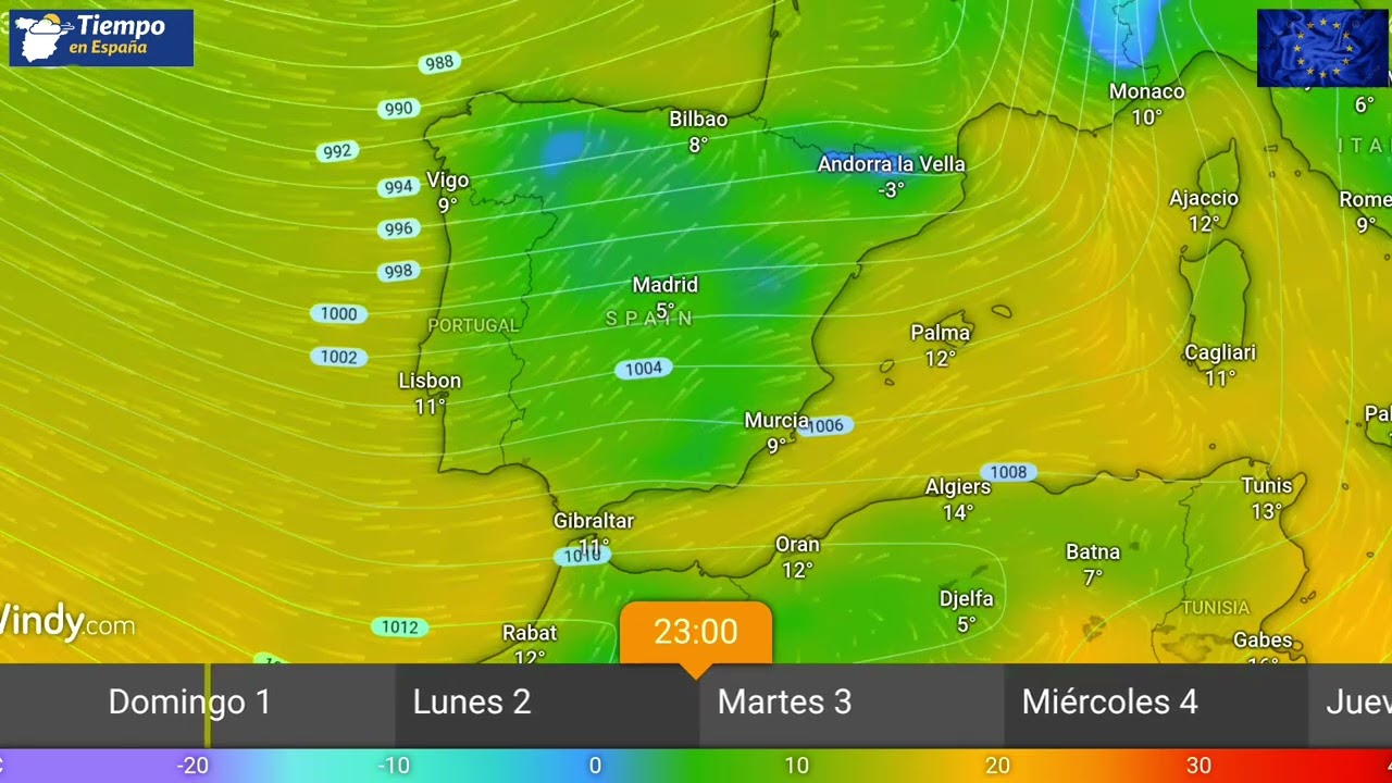 El tiempo en España