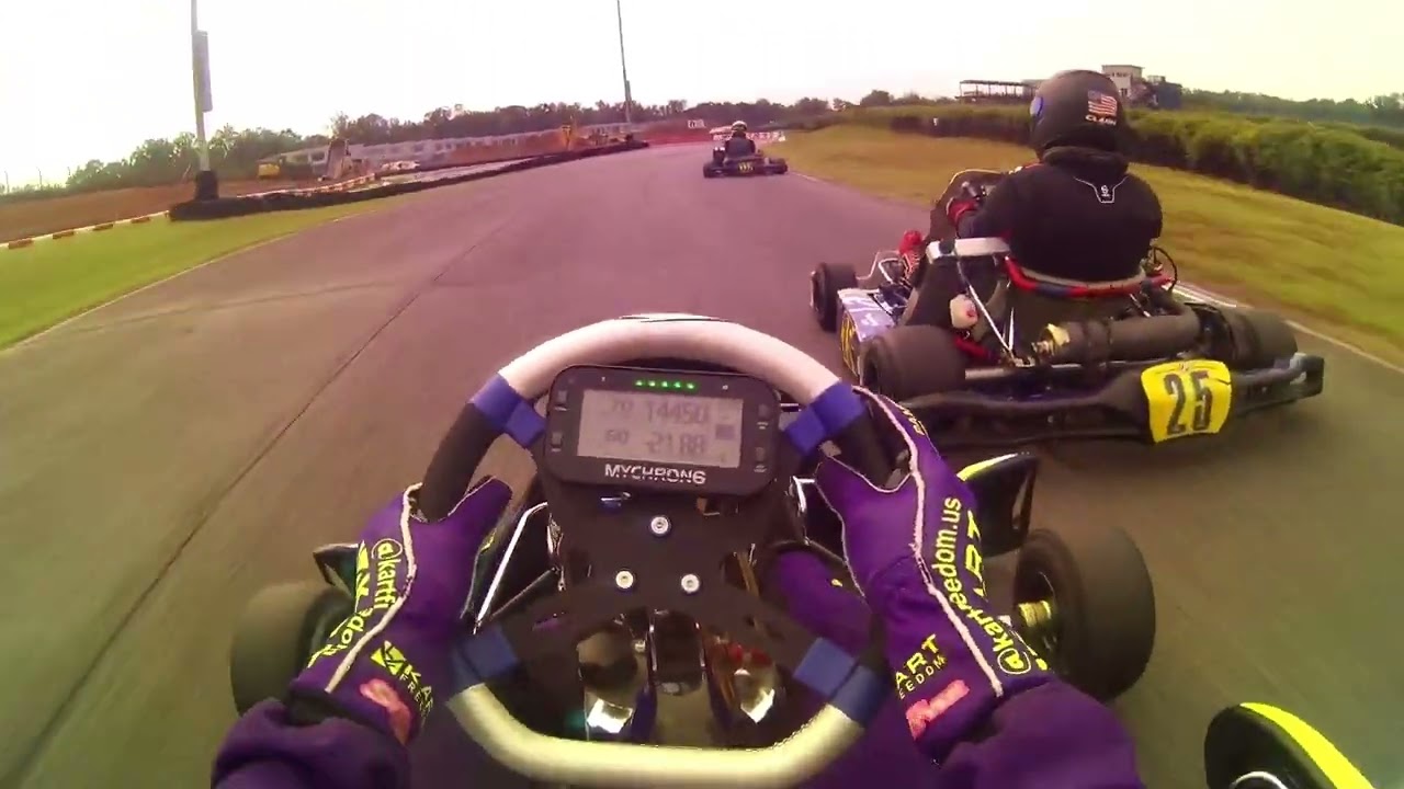 Atlanta Motorsport Park  Kart Race TAG Master   CKR chassis Rotax engine September 2025