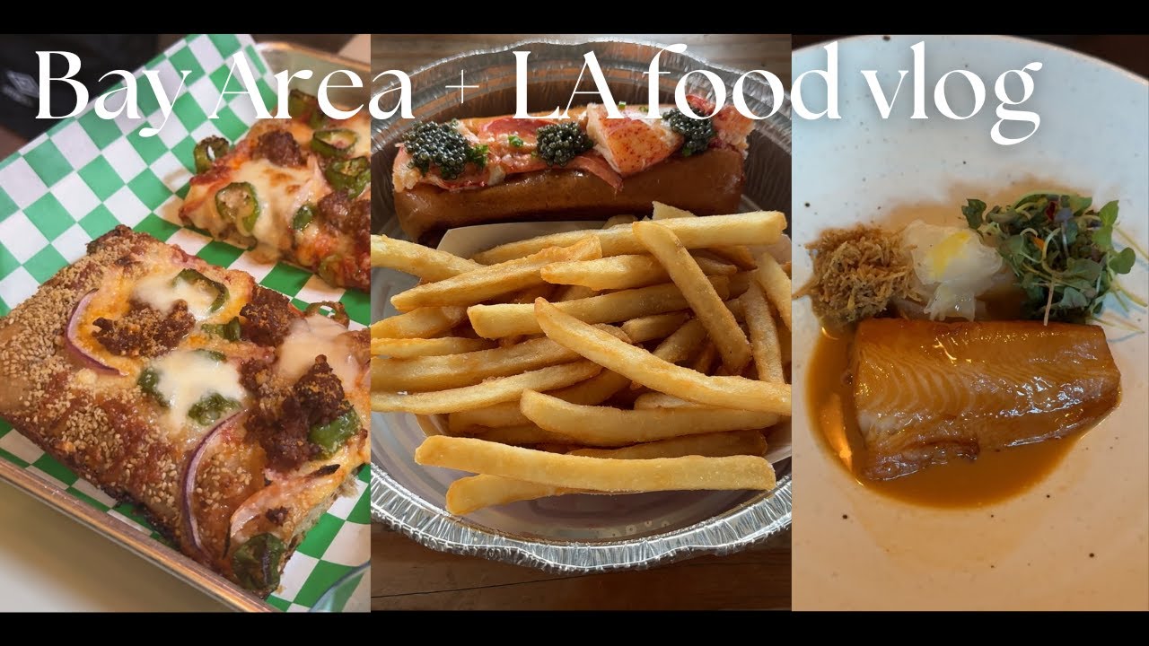 Bay Area + LA food vlog | Enclos, Baroo, Bavel, and more